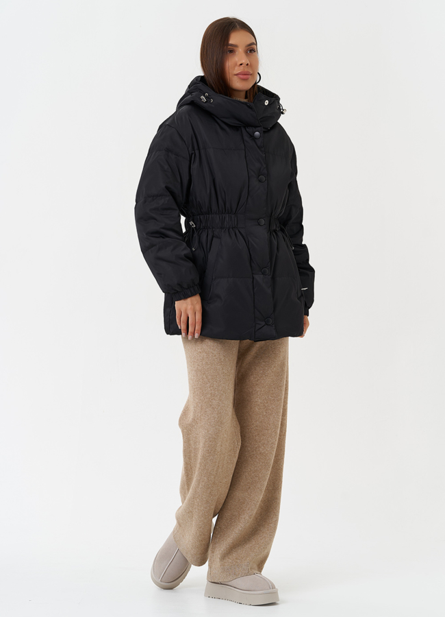 Женская куртка с капюшоном модель № 28510 универмаг малина