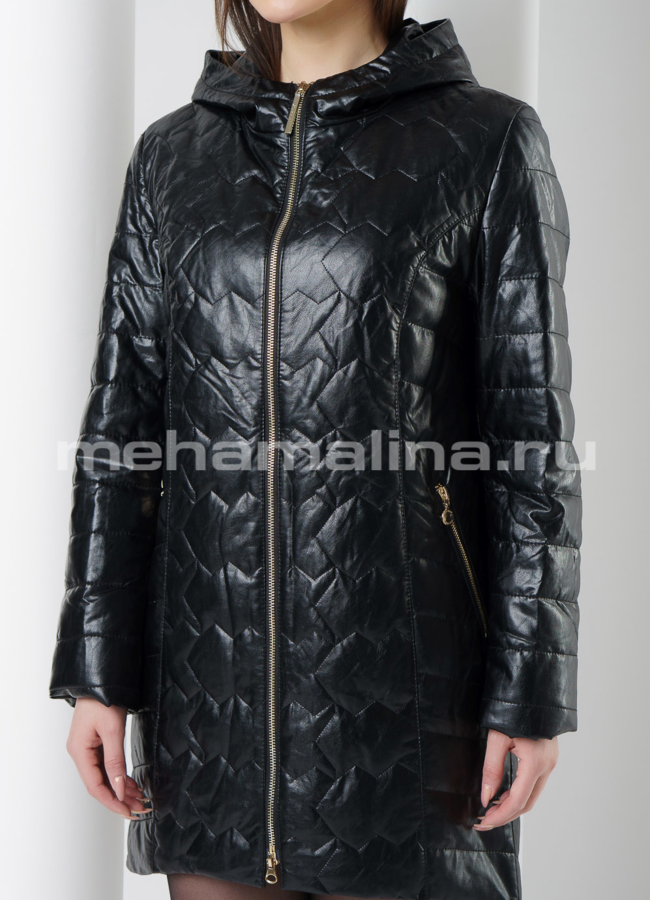 Утепленная куртка модель № K-425 универмаг малина