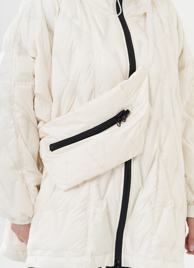 Женская куртка оверсайз модель № 26666 в рассрочку