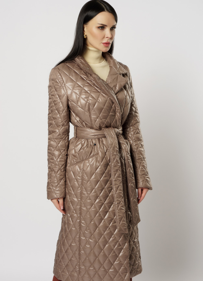 Пальто женское из текстиля на утеплителе модель № 17782 универмаг малина