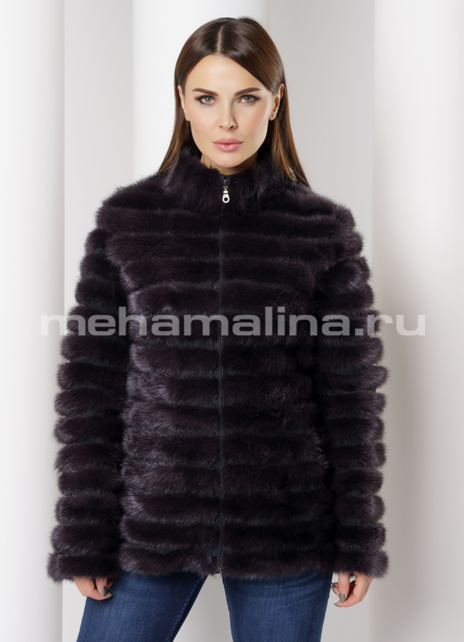 Жакет из норки модель № M-166 универмаг малина