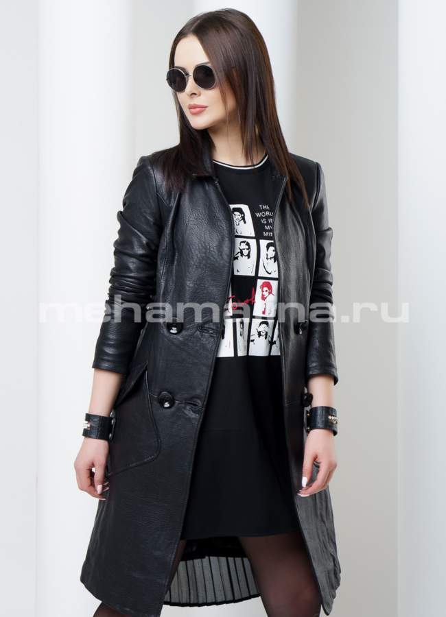 Френч модель № K-335 меха малина