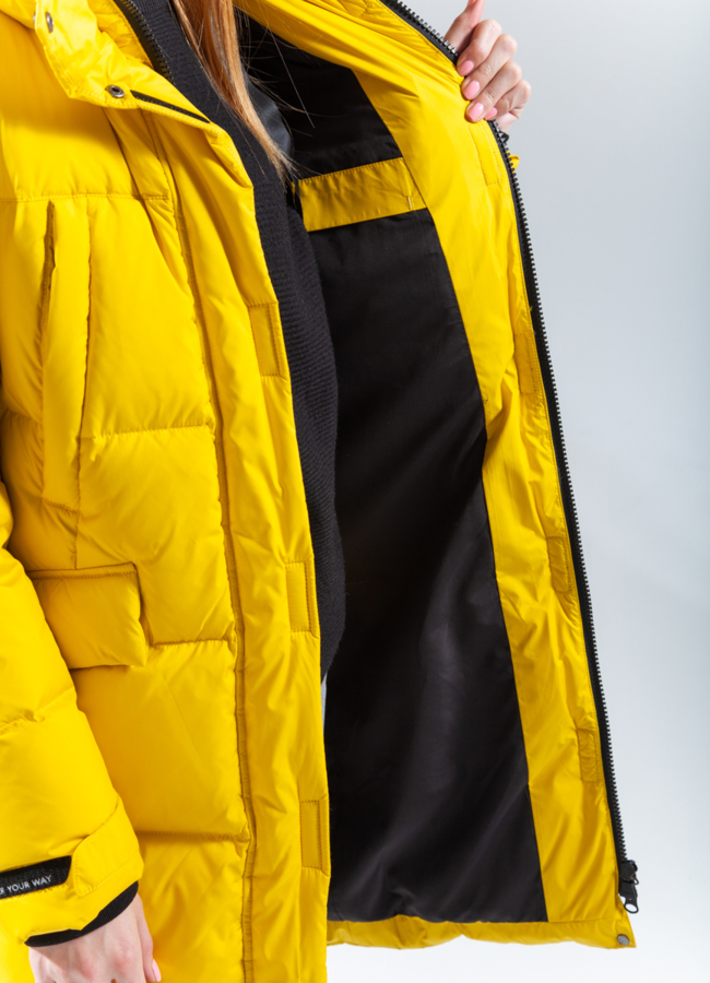 Пуховик женский модель № 312 универмаг малина