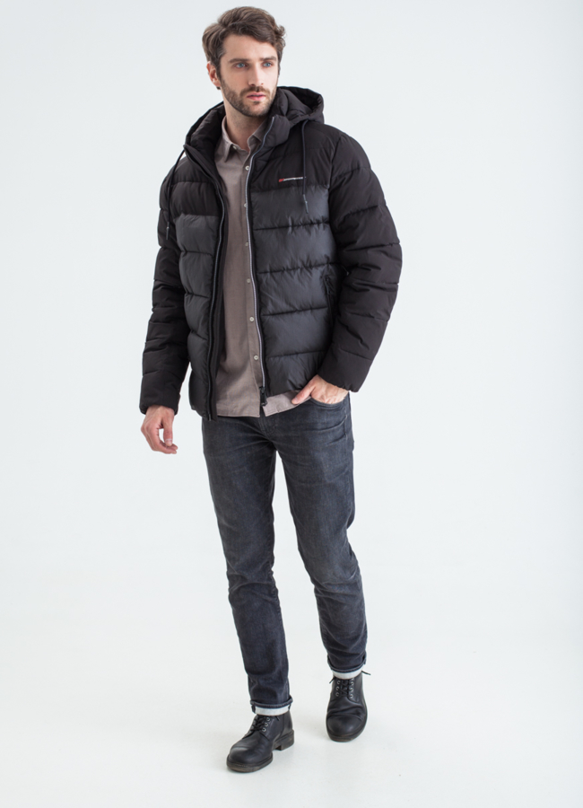 фото Зимняя куртка мужская модель № КМ-74