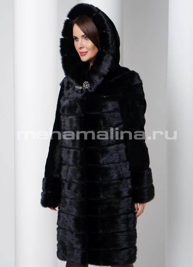 фото Шуба из норки модель № S-541