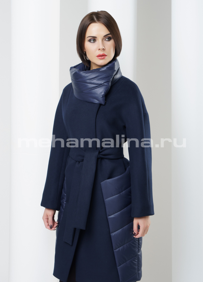 Пальто прямое модель № BP-53 универмаг малина