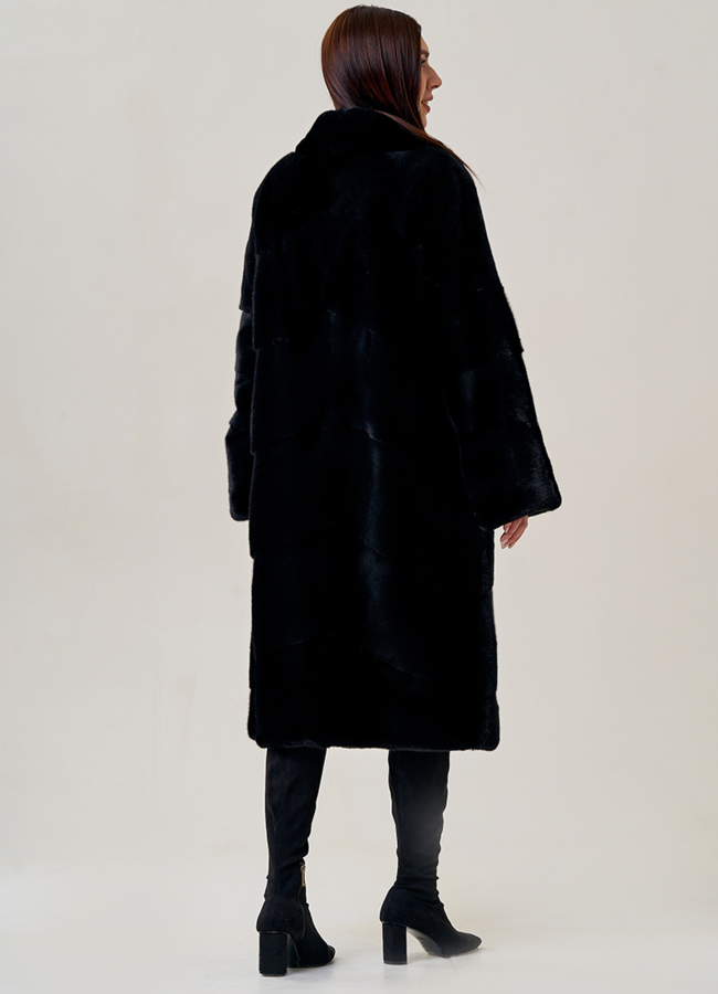 Шуба из скандинавской норки модель № 2203 в кредит