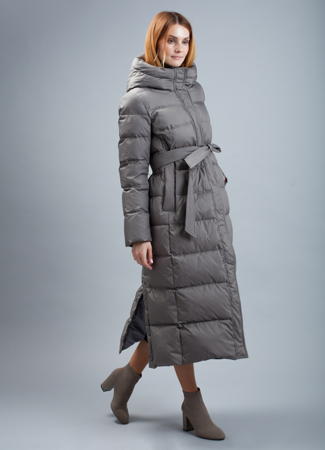 Пуховик на биопухе модель № П-316 универмаг малина