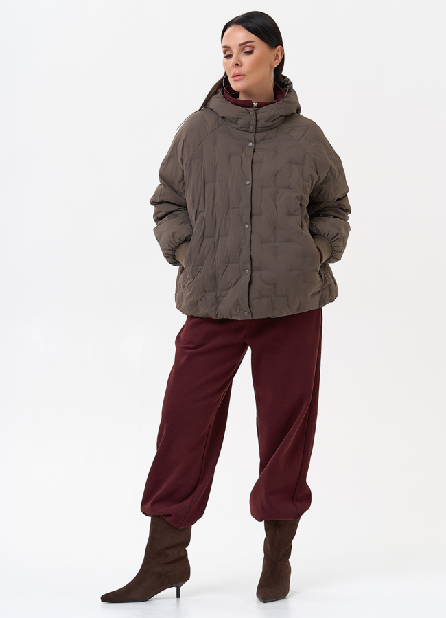 фото Женская куртка с капюшоном  модель № 29884