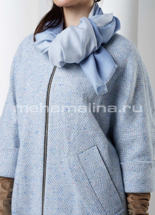 Пальто на молнии модель № BP-136 универмаг малина