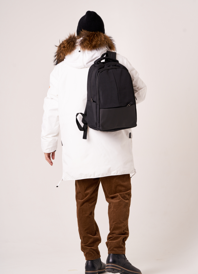 фото Рюкзак мужской черного цвета модель № 101