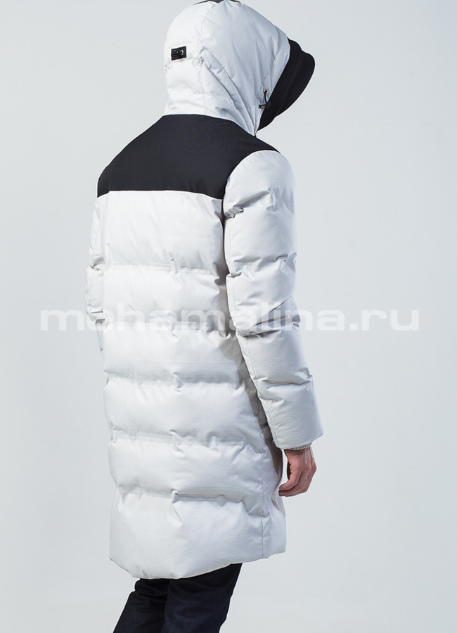 фото Пуховик мужской удлиненный модель № КМ-57 