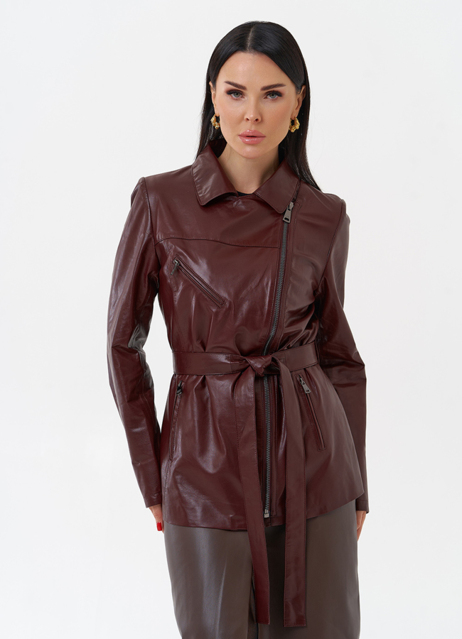 Куртка женская бордового цвета модель № 80219 универмаг малина Куртка женская бордового цвета модель № 80219 универмаг малина