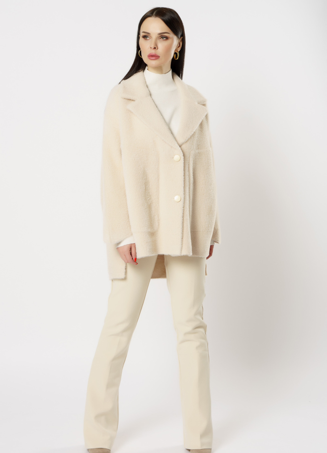 фото Кардиган в светлом цвете модель № 1114