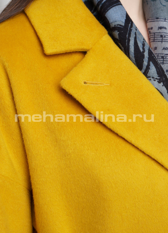 Прямое пальто модель № BP-135 универмаг малина