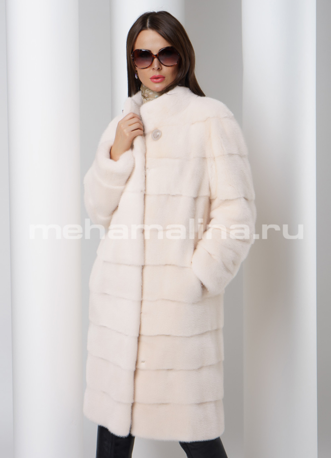 фото Шуба из скандинавской норки модель № S-502