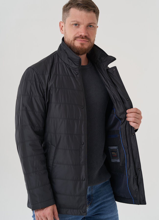 Куртка мужская с воротником стойка модель № 82282 универмаг малина