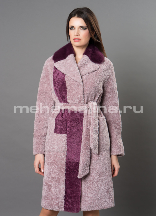 Дубленка Emilia Rinzi из астрагана модель № 3214-100 в рассрочку