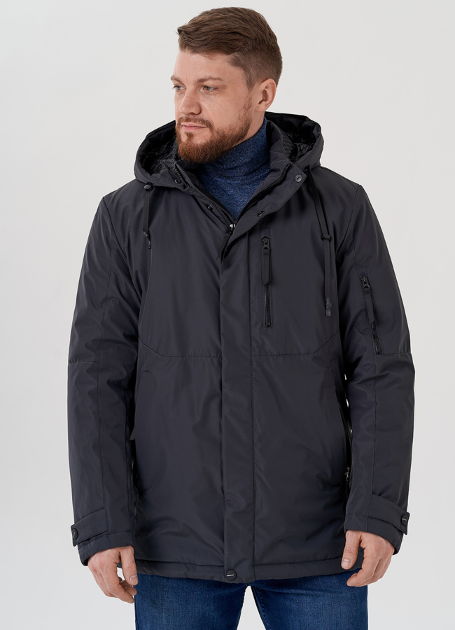 Куртка мужская с капюшоном модель № 24358 универмаг малина