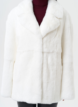 Шуба из меха кролика Шуба из меха кролика