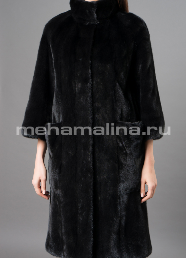 Норковая шуба  модель № S-665 в кредит