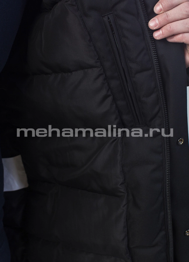 Пуховик мужской  модель № КМ-50 универмаг малина