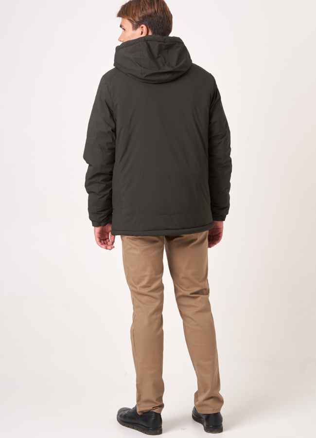 Куртка с капюшоном на молнии модель №  в рассрочку