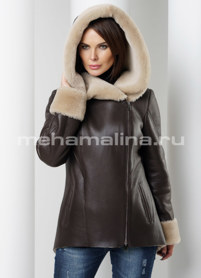 Дубленка OKSA модель № 2528 универмаг малина