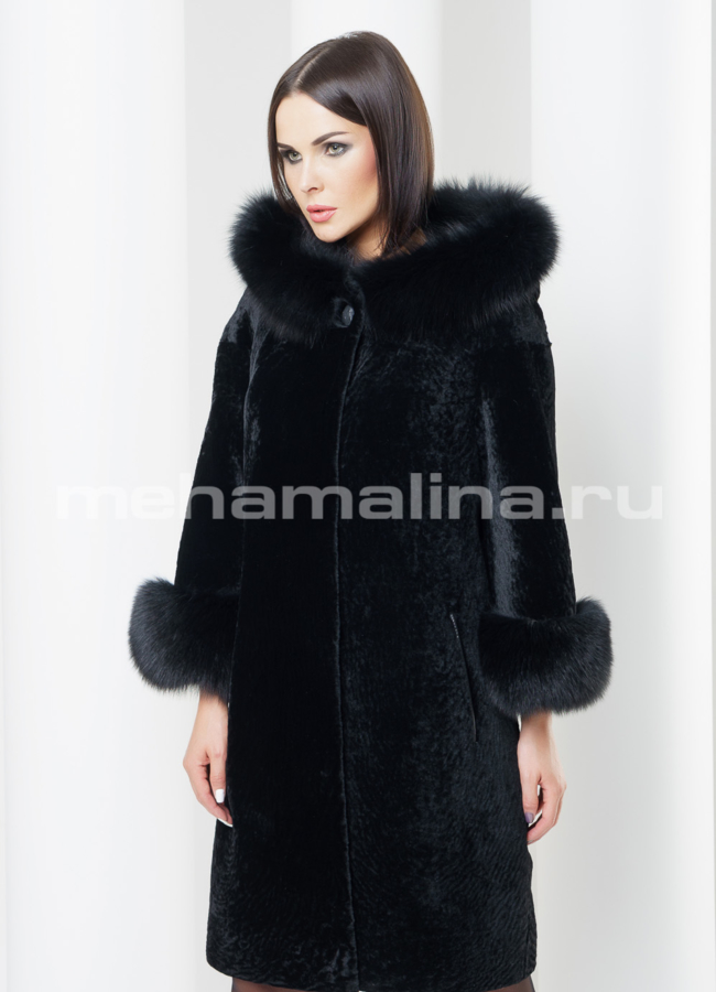 фото Шуба из мутона модель № S-424
