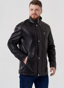 Мужская куртка из натуральной кожи 