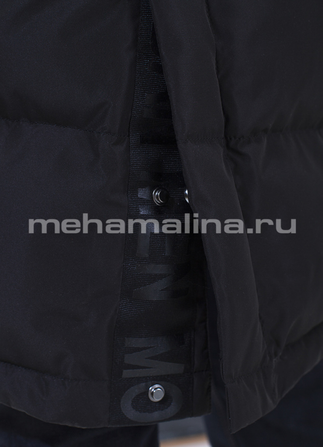 Пуховик зимний удлиненный модель № КМ-53 в рассрочку