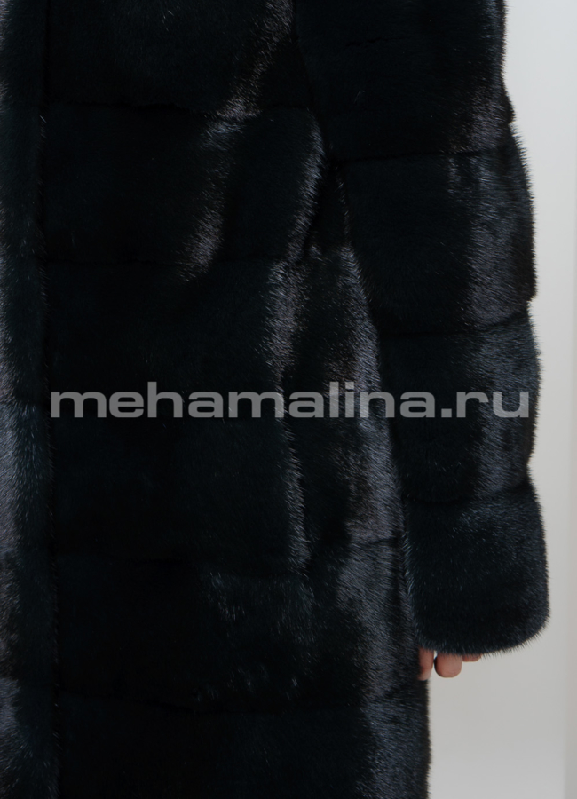 Норковая шуба  модель № S-697 универмаг малина