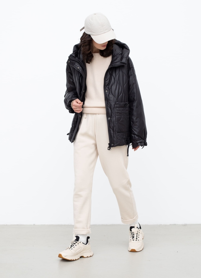 фото Женская куртка с капюшоном  модель № 22521