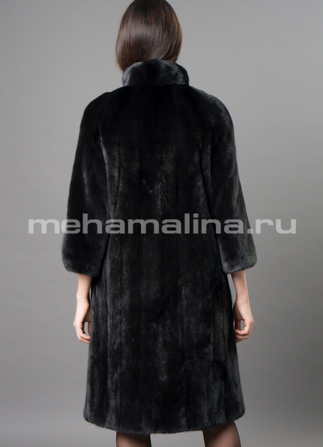 Норковая шуба  модель № S-665 в рассрочку