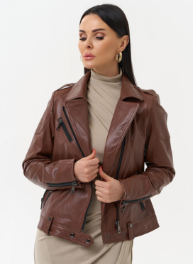 Женская куртка - косуха  Женская куртка - косуха