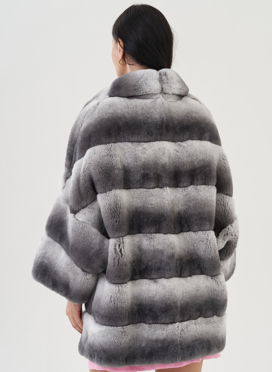 Шуба из кролика оверсайз Шуба из кролика оверсайз