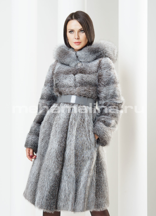 Шуба нутрия 