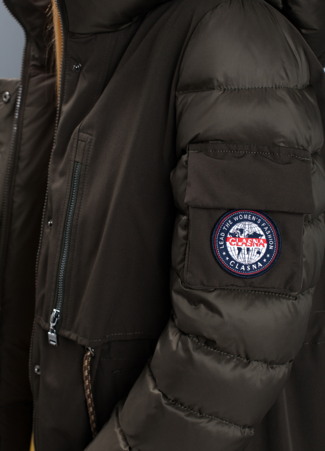 Пуховик  модель № П-323 в рассрочку