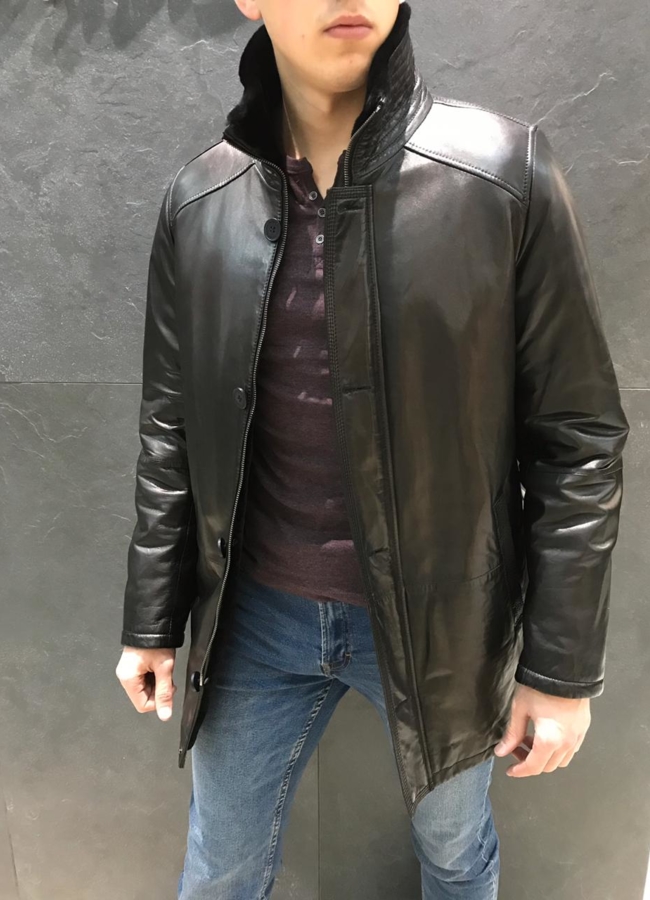 фото Дубленка мужская кожаная модель № Daniel Furs PK 1128