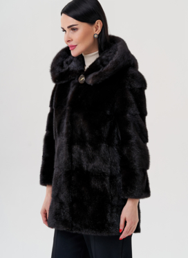 Шуба из норки