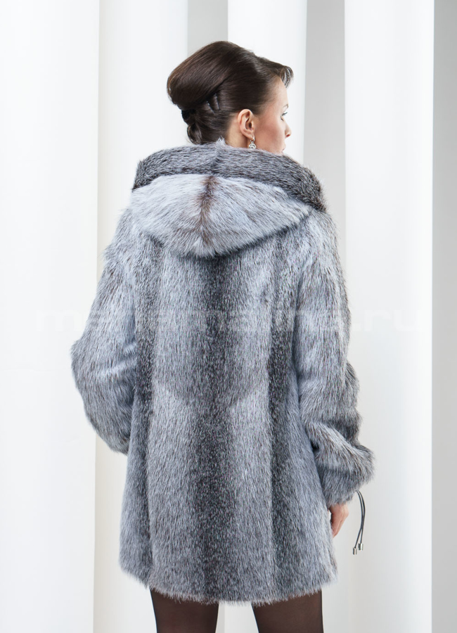 фото Шуба из нутрии 