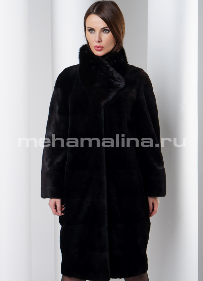 Шуба из нутрии 