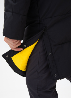 Мужской пуховик с капюшоном 