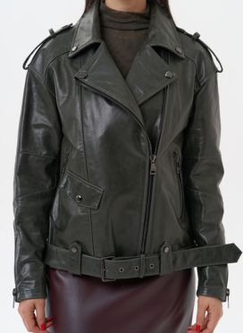 Косуха зеленая женская Косуха зеленая женская