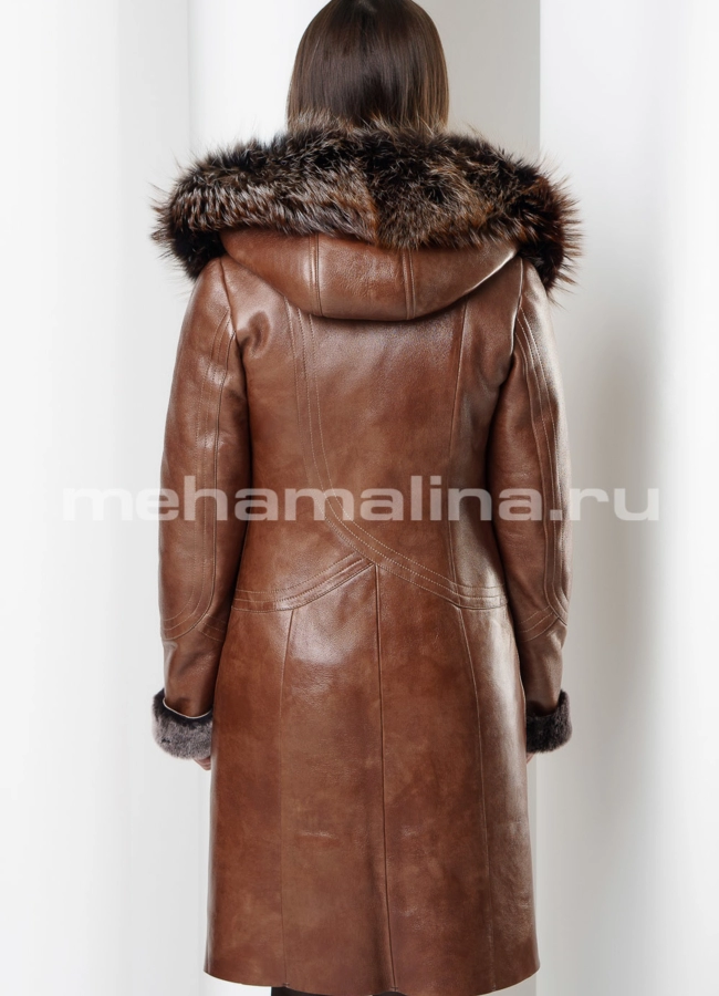 Женская дубленка модель № D-200 в рассрочку