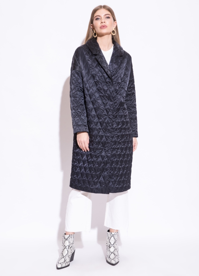 Пальто из полиэстера с английским воротником модель № 0022 универмаг малина