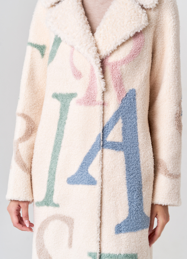 Двустороннее пальто из шерсти модель № 21130 в рассрочку