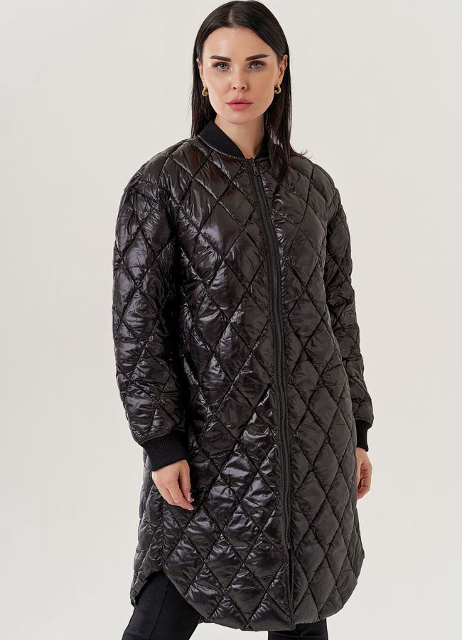 Пальто 2 в 1 из искусственного меха  модель № 79220 универмаг малина