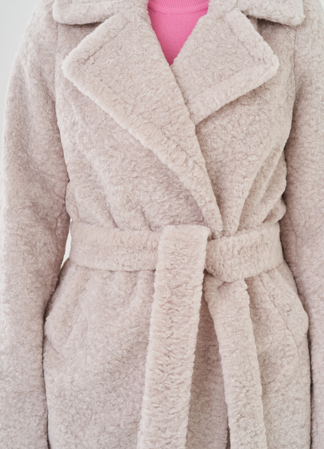 Полупальто с английским воротником  модель № 81708 универмаг малина