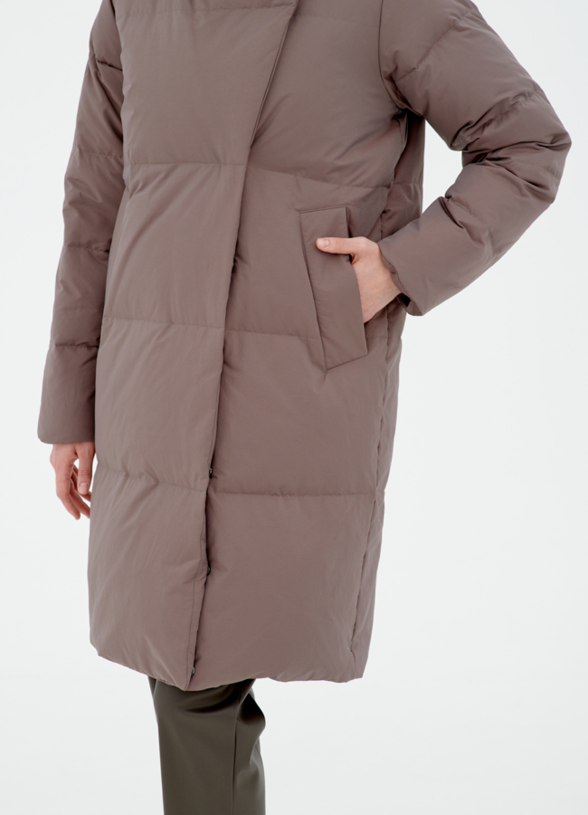 Пуховик женский модель № 79419 универмаг малина